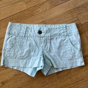 BKE mollie woman’s size 28 light blue shorts